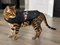 Small dog and cat red light therapy wrap by Elk Canada – 660nm photobiomodulation wrap for small pets
